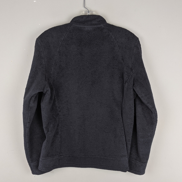 The North Face | Fuzzy Black 1/4 Zip Pullover -E88 - Picture 2 of 8